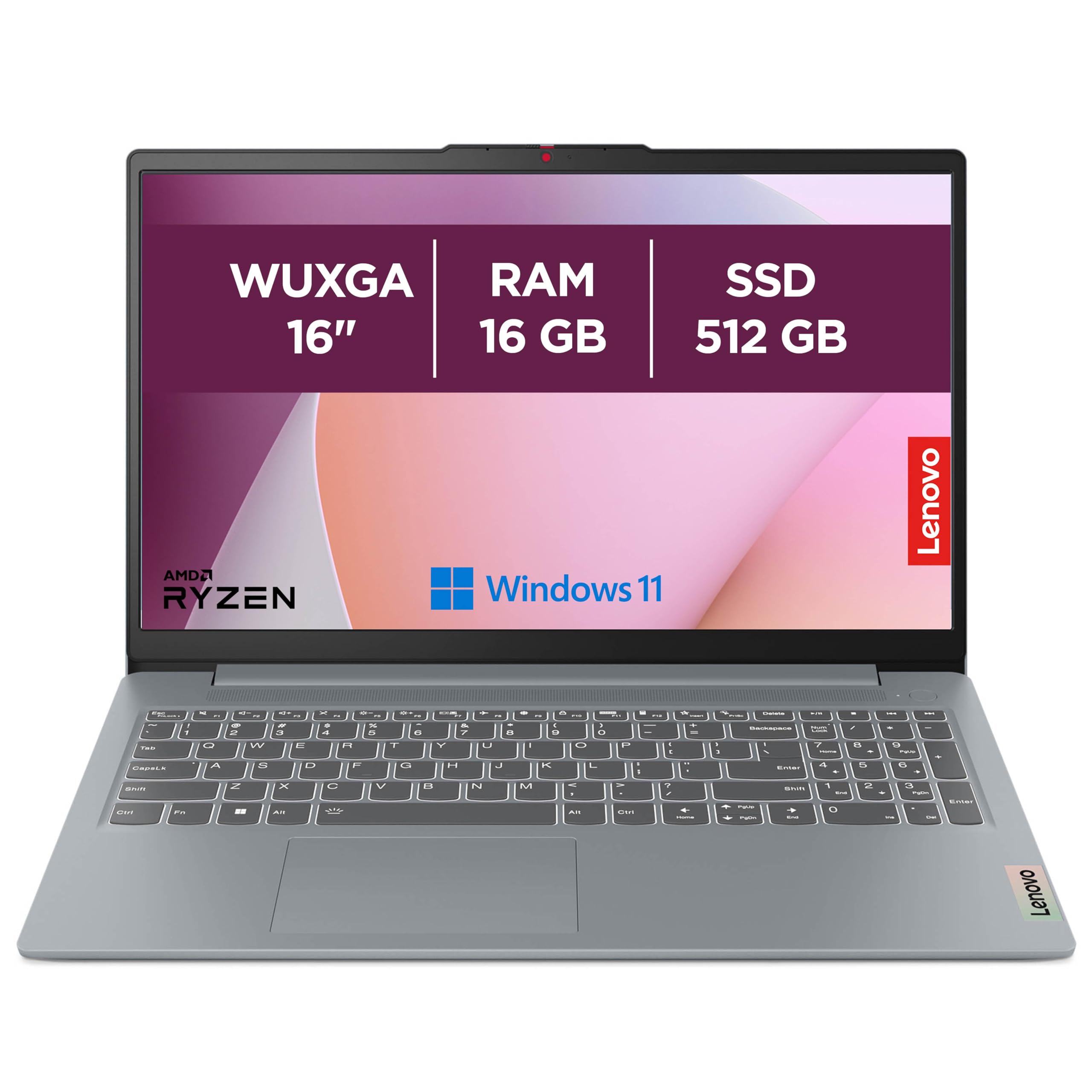 Lenovo IdeaPad Slim 3 16ABR8 - Ordinateur Portable 16'' WUXGA (AMD